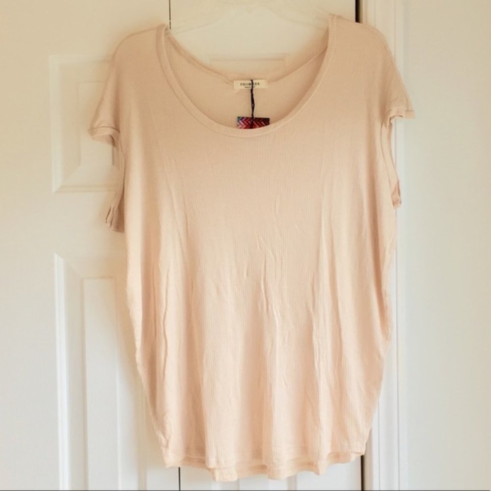 🧡 Oversized High-Low Top - Picture 2 of 4